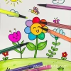 Creative cartoon children's painting washable watercolor pen set, 12-color watercolor pen class gift, training promotion, wholesale Application Scenario